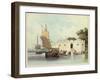 The Dutch Folly Fort off Canton-George Chinnery-Framed Giclee Print