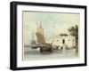 The Dutch Folly Fort off Canton-George Chinnery-Framed Giclee Print