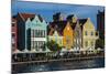 The Dutch Houses at Sint Annabaai in Willemstad, UNESCO Site, Curacao, ABC Is, Netherlands Antilles-Michael Runkel-Mounted Photographic Print