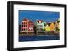 The Dutch Houses at Sint Annabaai in Willemstad, UNESCO Site, Curacao, ABC Is, Netherlands Antilles-Michael Runkel-Framed Photographic Print