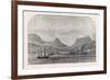 The Dutch War in Sumatra: Bombardment of Acheen by the Dutch Fleet, 1873-null-Framed Giclee Print