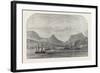 The Dutch War in Sumatra: Bombardment of Acheen by the Dutch Fleet, 1873-null-Framed Giclee Print