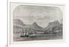 The Dutch War in Sumatra: Bombardment of Acheen by the Dutch Fleet, 1873-null-Framed Giclee Print