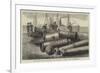 The Dutch War in Sumatra, Guns Captured at Acheen Lying at Rotterdam-null-Framed Giclee Print