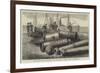 The Dutch War in Sumatra, Guns Captured at Acheen Lying at Rotterdam-null-Framed Giclee Print