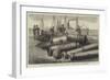 The Dutch War in Sumatra, Guns Captured at Acheen Lying at Rotterdam-null-Framed Giclee Print