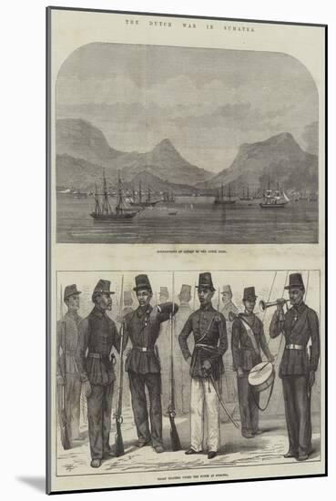 The Dutch War in Sumatra-null-Mounted Giclee Print