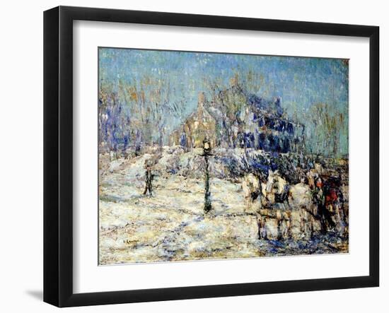 The Dyckman House, 1913-Ernest Lawson-Framed Giclee Print