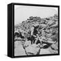 The Dying Bugler's Last Call, a Battlefield Incident, Gras Pan, South Africa, 1900-Underwood & Underwood-Framed Stretched Canvas