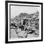 The Dying Bugler's Last Call, a Battlefield Incident, Gras Pan, South Africa, 1900-Underwood & Underwood-Framed Giclee Print