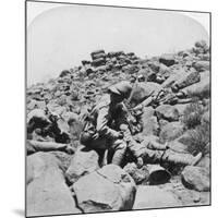 The Dying Bugler's Last Call, a Battlefield Incident, Gras Pan, South Africa, 1900-Underwood & Underwood-Mounted Giclee Print