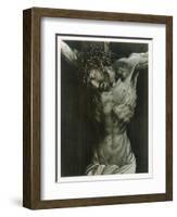 The Dying Jesus-Matthias Gr?newald-Framed Art Print