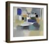 The Dynamics of Blue-Nancy Ortenstone-Framed Art Print