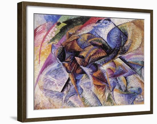 The Dynamism of a Cyclist-Umberto Boccioni-Framed Giclee Print