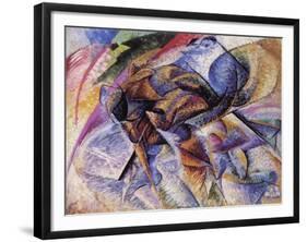 The Dynamism of a Cyclist-Umberto Boccioni-Framed Giclee Print