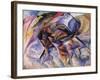 The Dynamism of a Cyclist-Umberto Boccioni-Framed Giclee Print