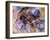 The Dynamism of a Cyclist-Umberto Boccioni-Framed Giclee Print