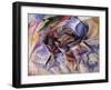The Dynamism of a Cyclist-Umberto Boccioni-Framed Giclee Print