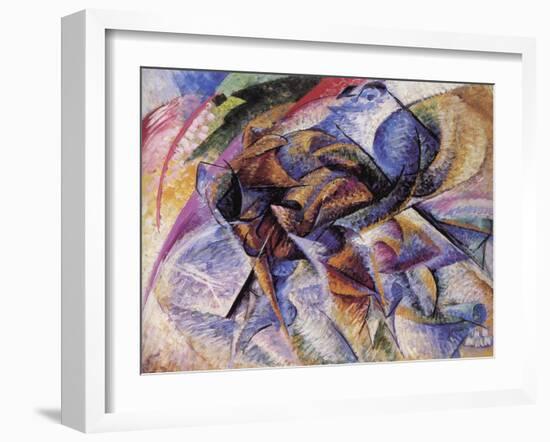 The Dynamism of a Cyclist-Umberto Boccioni-Framed Giclee Print