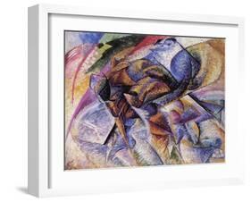 The Dynamism of a Cyclist-Umberto Boccioni-Framed Giclee Print