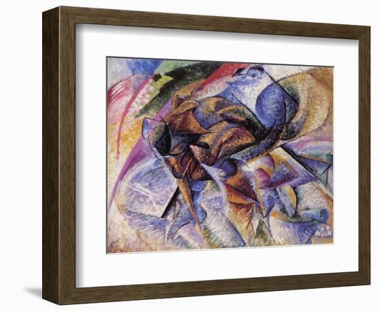 The Dynamism of a Cyclist-Umberto Boccioni-Framed Giclee Print