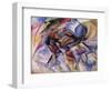 The Dynamism of a Cyclist-Umberto Boccioni-Framed Giclee Print