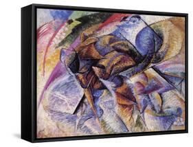The Dynamism of a Cyclist-Umberto Boccioni-Framed Stretched Canvas