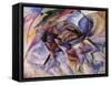 The Dynamism of a Cyclist-Umberto Boccioni-Framed Stretched Canvas