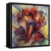 The Dynamism of a Soccer Player-Umberto Boccioni-Framed Stretched Canvas