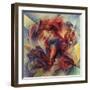 The Dynamism of a Soccer Player-Umberto Boccioni-Framed Premium Giclee Print