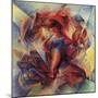 The Dynamism of a Soccer Player-Umberto Boccioni-Mounted Premium Giclee Print