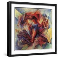 The Dynamism of a Soccer Player-Umberto Boccioni-Framed Giclee Print