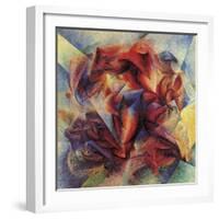 The Dynamism of a Soccer Player-Umberto Boccioni-Framed Giclee Print