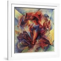 The Dynamism of a Soccer Player-Umberto Boccioni-Framed Giclee Print