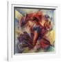 The Dynamism of a Soccer Player-Umberto Boccioni-Framed Giclee Print