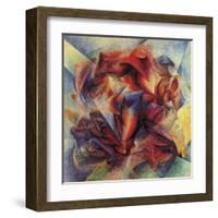 The Dynamism of a Soccer Player-Umberto Boccioni-Framed Giclee Print