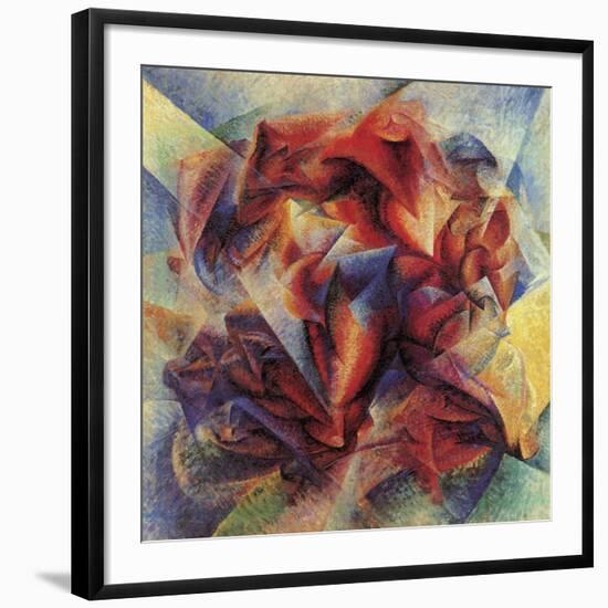 The Dynamism of a Soccer Player-Umberto Boccioni-Framed Giclee Print