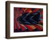 The Dynamism of an Automobile, 1911 (Oil on Canvas)-Luigi Russolo-Framed Giclee Print