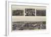 The Dynamite Explosion at Johannesburg-null-Framed Giclee Print