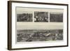 The Dynamite Explosion at Johannesburg-null-Framed Giclee Print