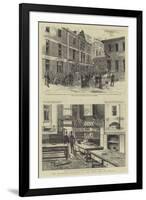 The Dynamite Outrages at the West End of London-null-Framed Giclee Print