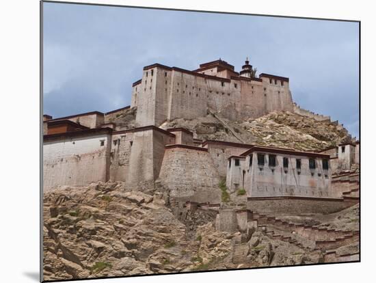 The Dzong (Fortress) of Gyantse, Tibet, China, Asia-Michael Runkel-Mounted Photographic Print