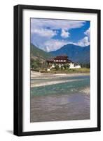 The Dzong or Castle of Punakha, Bhutan, Asia-Michael Runkel-Framed Photographic Print