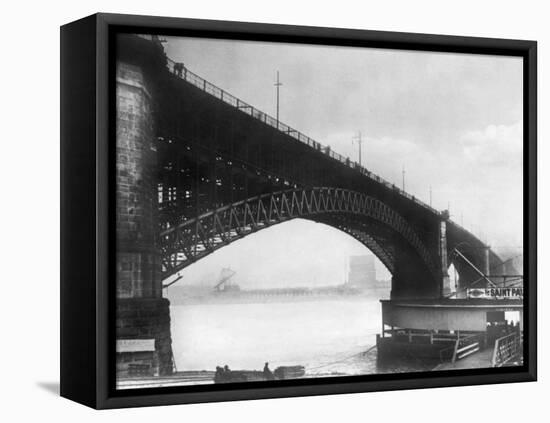 The Eads Bridge-Ido Von Reden-Framed Stretched Canvas