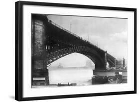 The Eads Bridge-Ido Von Reden-Framed Art Print