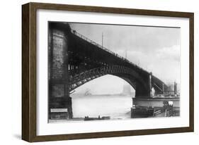 The Eads Bridge-Ido Von Reden-Framed Art Print