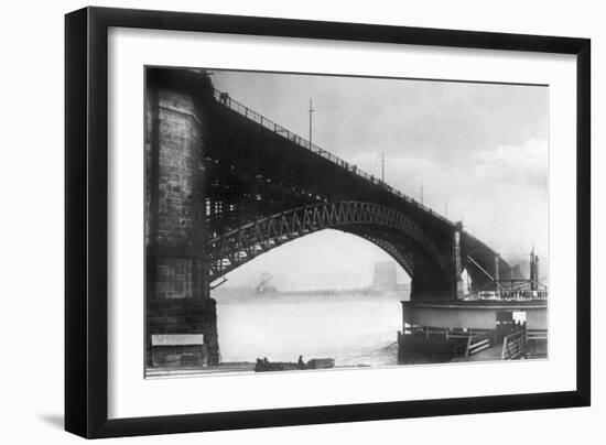 The Eads Bridge-Ido Von Reden-Framed Art Print