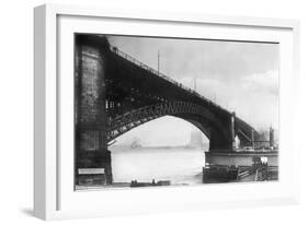 The Eads Bridge-Ido Von Reden-Framed Art Print