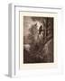 The Eagle and the Magpie-Gustave Dore-Framed Giclee Print