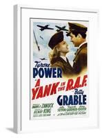 The Eagle Flies Again, 1941, "A Yank In the R. A. F." Directed by Henry King-null-Framed Giclee Print
